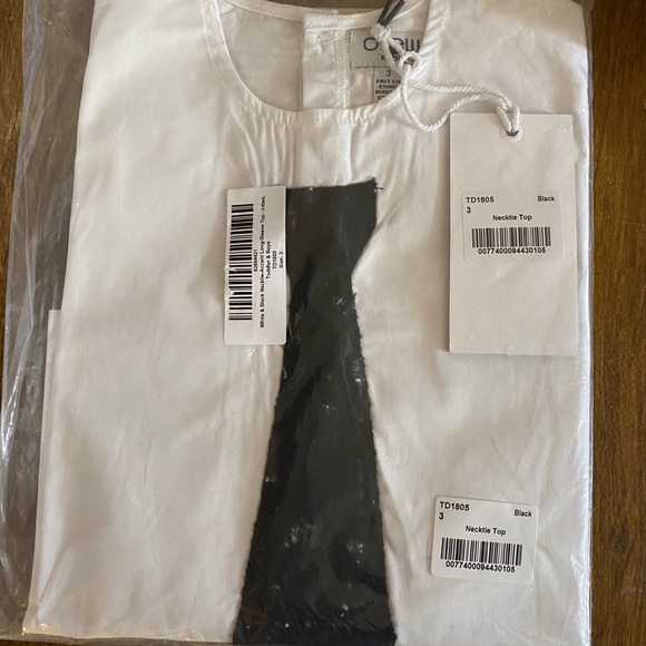 Boys long sleeve dress shirt with necktie Event wedding ring bearer party - Picture 2 of 4